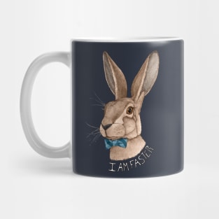 Mr. Hare is Faster Mug